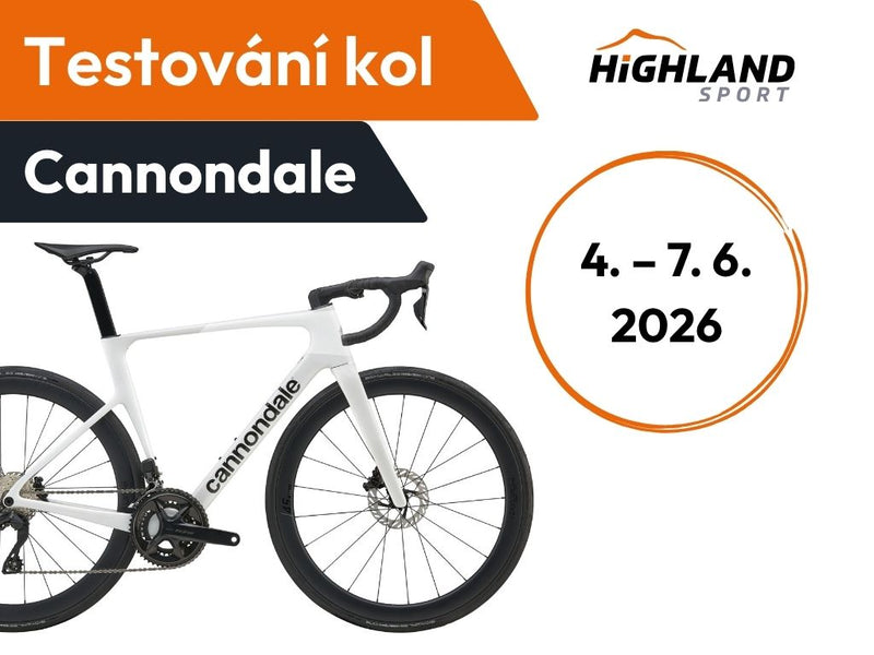 Testování kol Cannondale