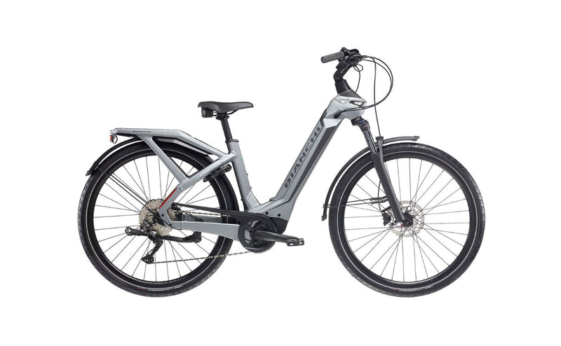 Bianchi E-Omnia C-Type Deore 10 šedá