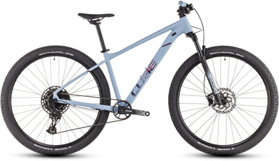 Cube Attention SLX pigeonblue´n´rubyred