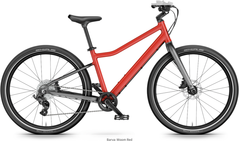 Woom 5 Explore 24 red