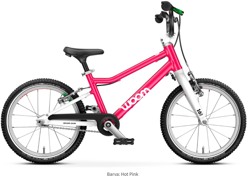 WOOM 3 GO Automagic 16 Pink