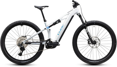 Cube Stereo Hybrid ONE44 HPC PRO 800 metallicwhite´n´blue
