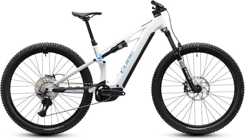 Cube Stereo Hybrid ONE44 HPC PRO 800 metallicwhite´n´blue